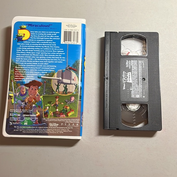 Disney’s Toy story one and two VHS - Picture 2 of 3